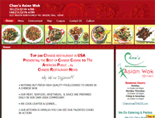 Tablet Screenshot of chansasianwokoh.com